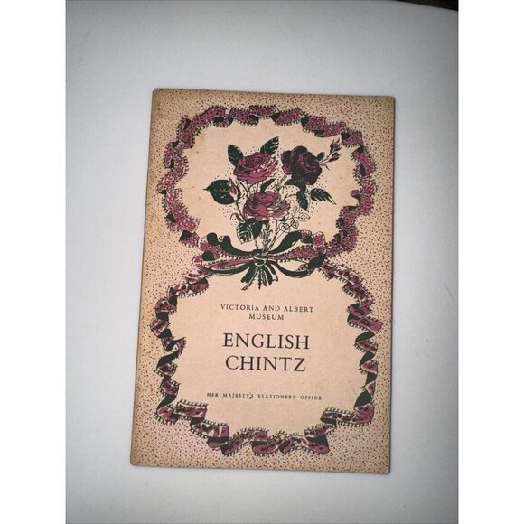 Victoria Albert Museum English Chintz 1955 - Picture 1 of 9